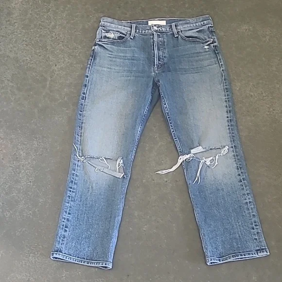 MOTHER THE TOMCAT SERIOUSLY TRUCE JEANS - Picture 1 of 16